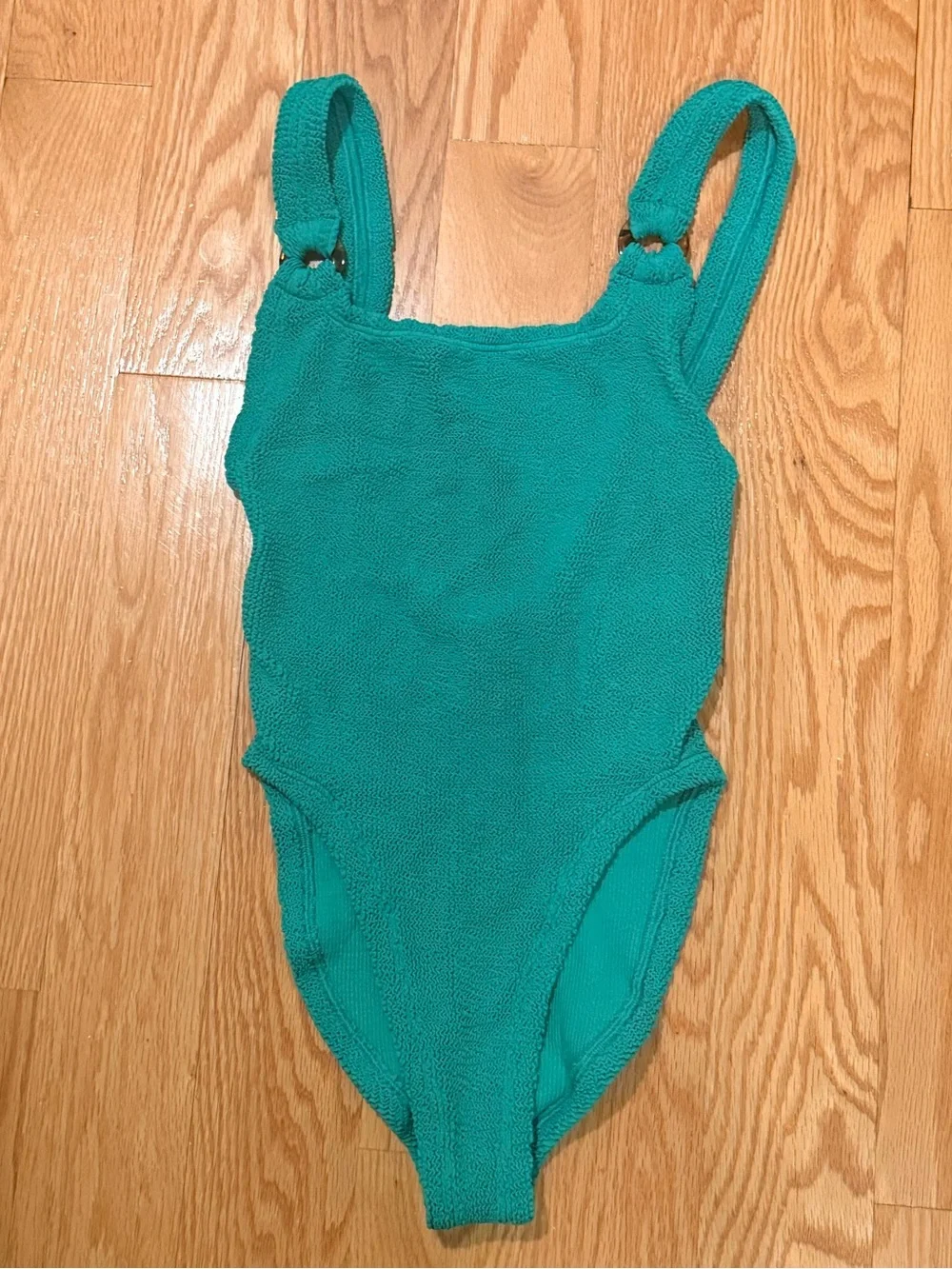 Hunza G Emerald One-Piece Swimsuit